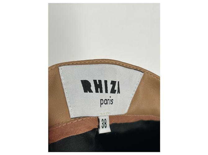 Autre Marque Falda larga beige RHIZA - vista 3