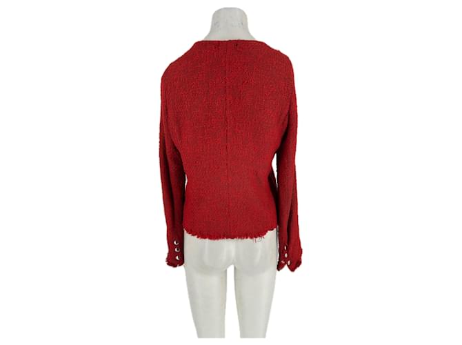 Chaqueta roja de algodón Iro - vista 2