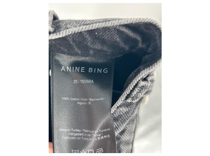Vaqueros Roy Anine Bing Grises de Algodón Talla 26 - vista 5
