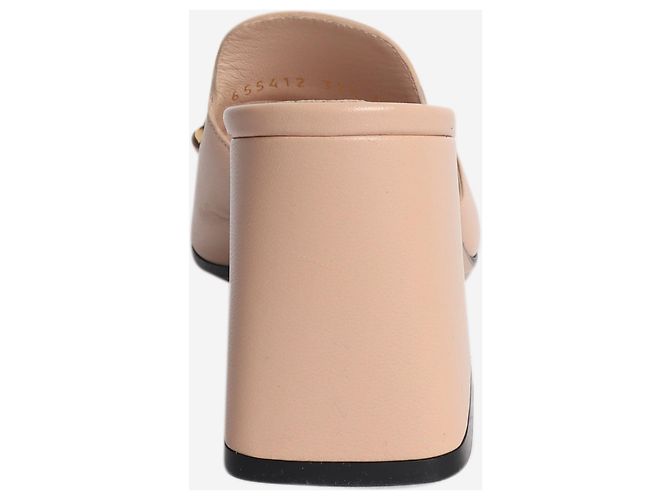 Gucci Rosa Mules mit Pferdebit - size EU 37.5 (UK 4.5) Pink - Ansicht 3