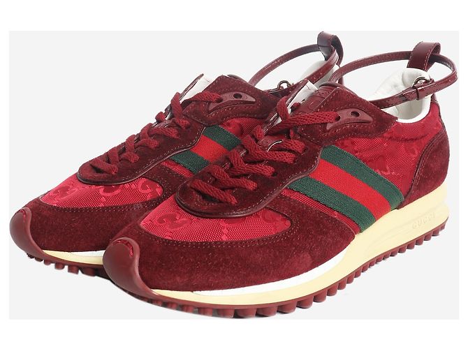 Gucci Re-Motion Sneaker Burgundy - Größe EU 35.5 Bordeaux - Ansicht 2
