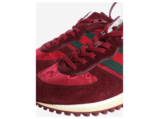 Gucci Re-Motion Sneaker Burgundy - Größe EU 35.5 Bordeaux - Ansicht 4