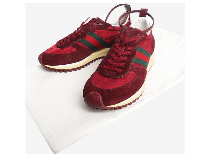 Gucci Re-Motion Sneaker Burgundy - Größe EU 35.5 Bordeaux - Ansicht 7