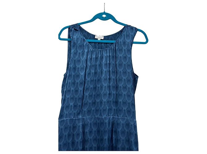 Autre Marque Vestido sin mangas estampado azul Dea Kudibal - vista 2