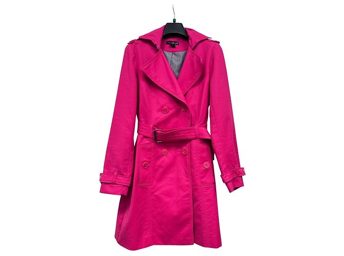 Autre Marque Gabardina Willi Smith de mezcla de algodón rosa Fucsia - vista 2