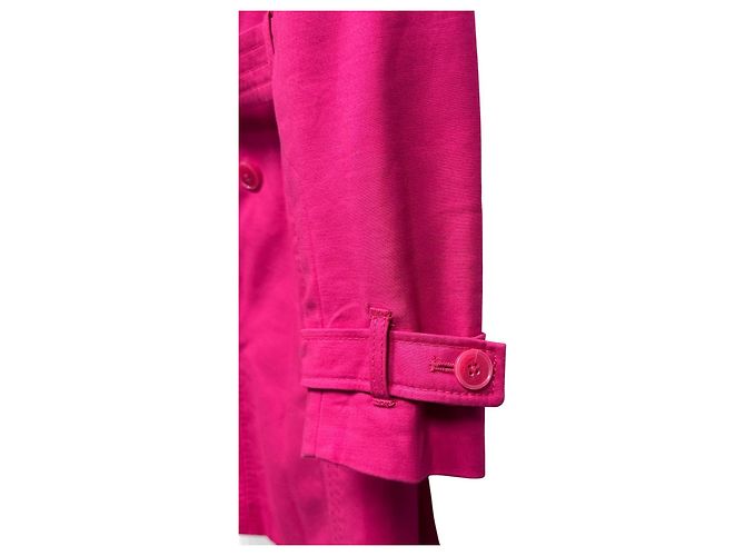 Autre Marque Gabardina Willi Smith de mezcla de algodón rosa Fucsia - vista 3