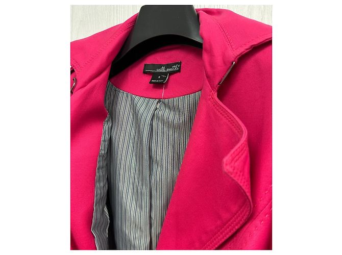 Autre Marque Gabardina Willi Smith de mezcla de algodón rosa Fucsia - vista 5