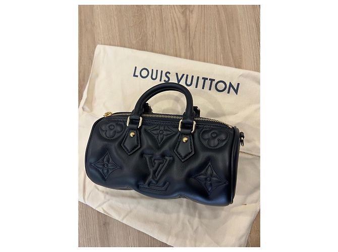 Borsa Louis Vuitton Papillon BB Black Nero - vista 2