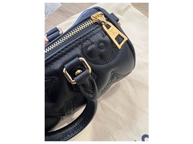 Borsa Louis Vuitton Papillon BB Black Nero - vista 3