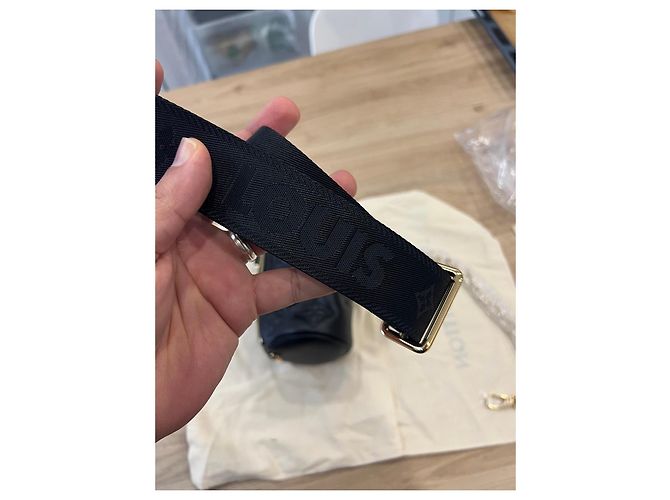 Borsa Louis Vuitton Papillon BB Black Nero - vista 5