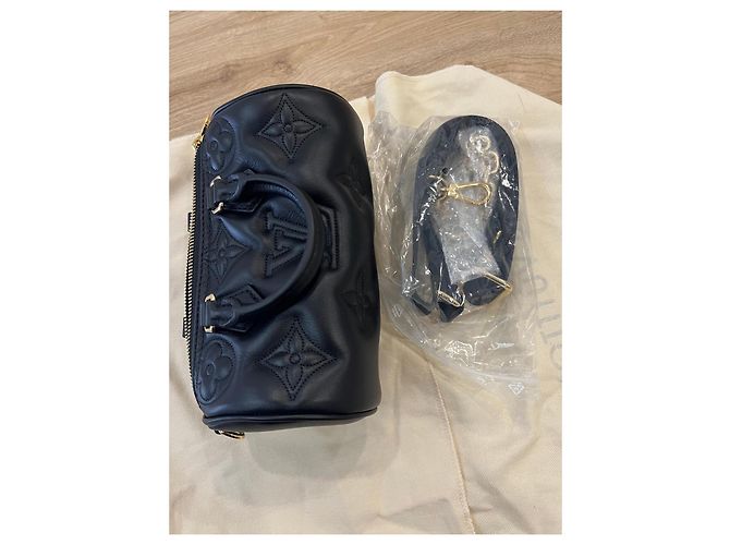 Borsa Louis Vuitton Papillon BB Black Nero - vista 6