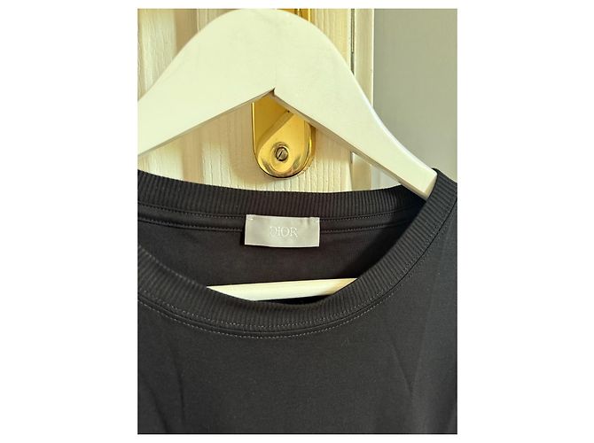 T-shirt Dior in cotone nero - vista 4