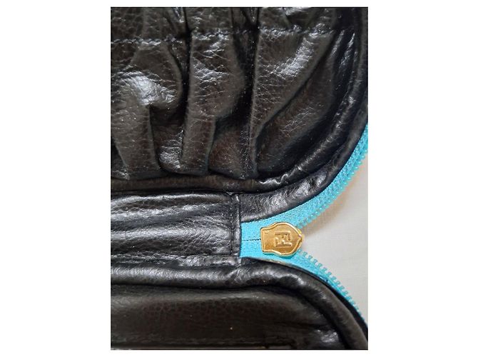 Fendi blue canvas pochette Brown - view 5