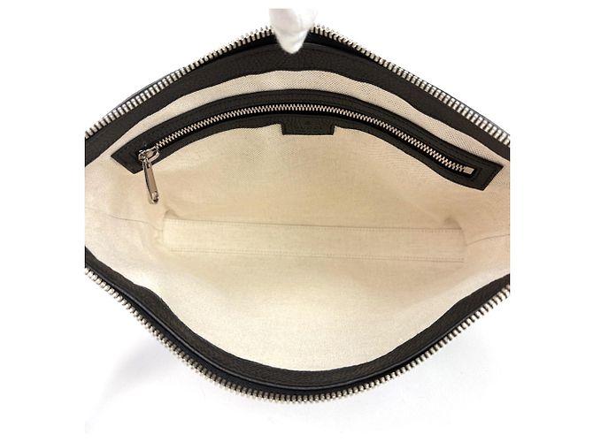 Borsa a tracolla 2-Way in pelle Gucci Jumbo GG Guccissima Nero - vista 6