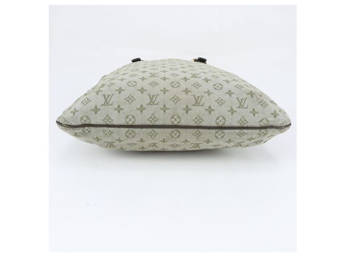 Borsa Louis Vuitton Monogram Mini Françoise Khaki Cachi Monogramma - vista 5