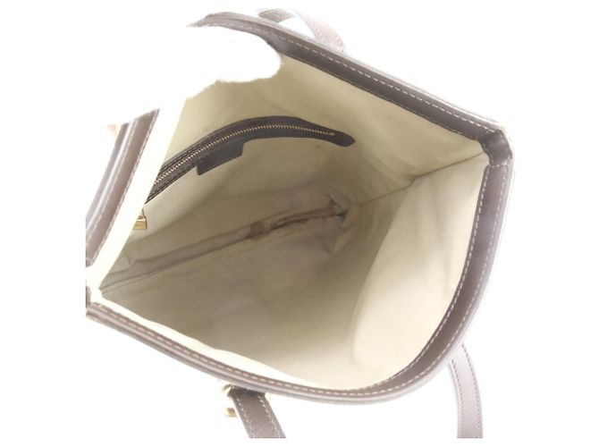 Borsa Louis Vuitton Monogram Mini Françoise Khaki Cachi Monogramma - vista 7