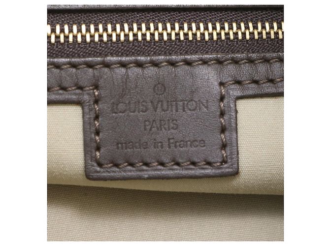Borsa Louis Vuitton Monogram Mini Françoise Khaki Cachi Monogramma - vista 9