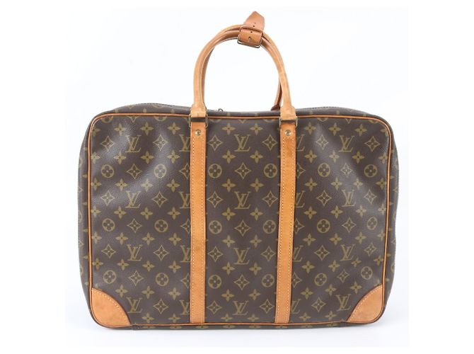 Borsa Boston Louis Vuitton Monogram Sirius 45 Marrone Monogramma - vista 3