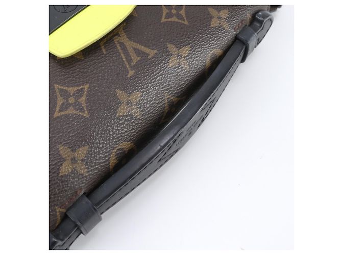 Borsa Sling Louis Vuitton Monogram Macassar S-Lock Marrone Monogramma - vista 4