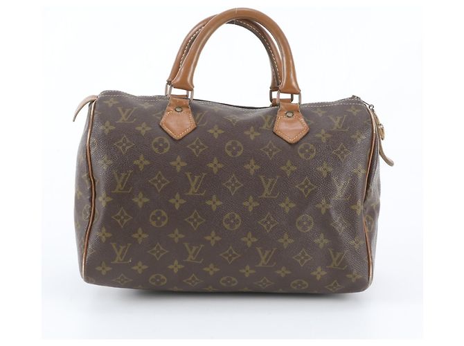 Louis Vuitton Monogram Speedy 30 Mini Boston Bag Braun - Ansicht 3