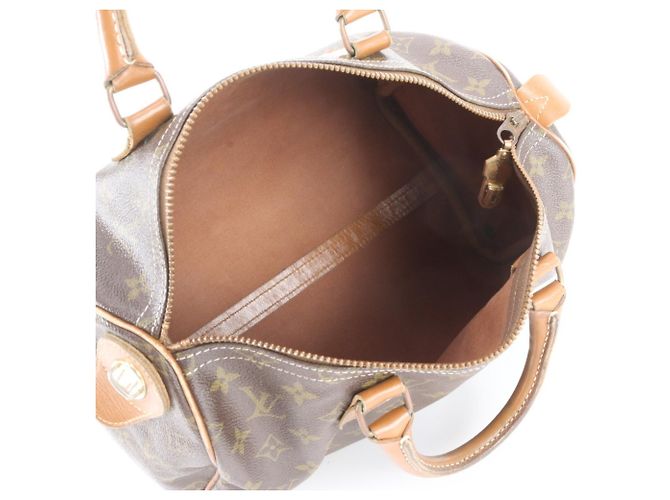 Louis Vuitton Monogram Speedy 30 Mini Boston Bag Braun - Ansicht 7