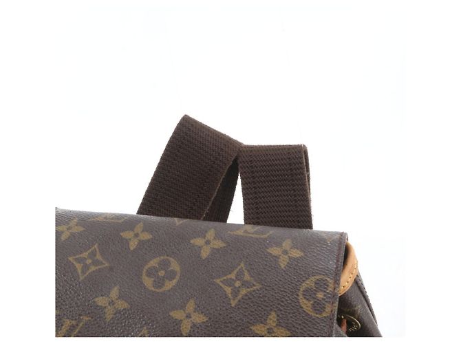 Zaino Louis Vuitton Monogram Montsouris GM Marrone - vista 2