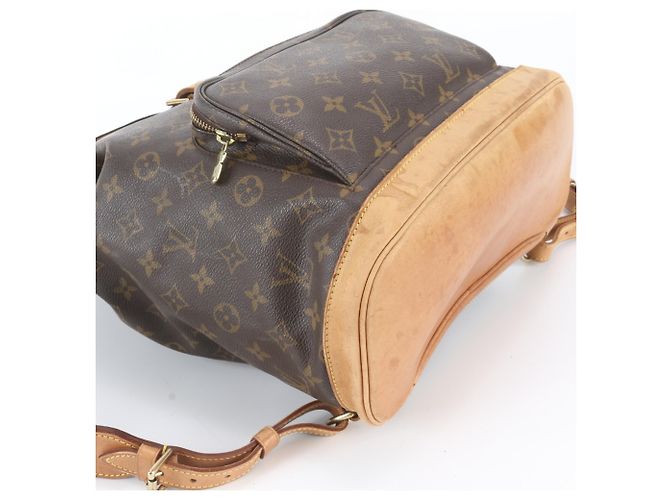 Zaino Louis Vuitton Monogram Montsouris GM Marrone - vista 5