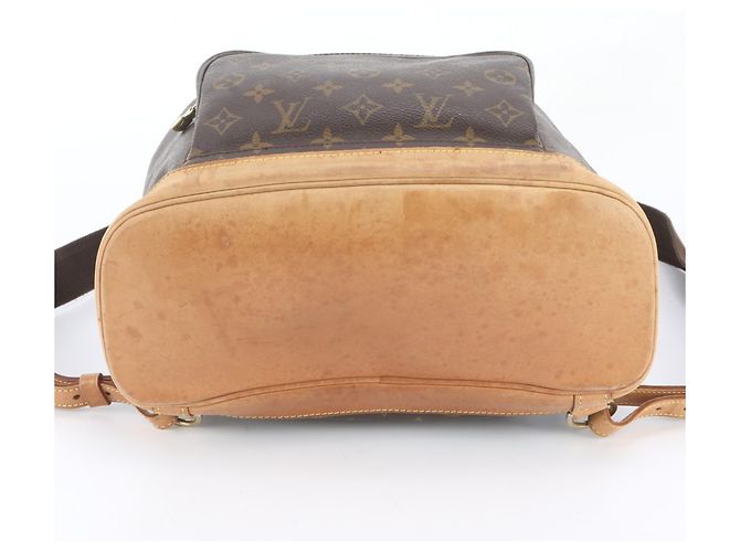 Zaino Louis Vuitton Monogram Montsouris GM Marrone - vista 6