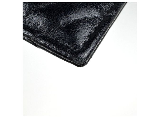 Marmont Tarjetero Gucci de piel negra Negro - vista 3