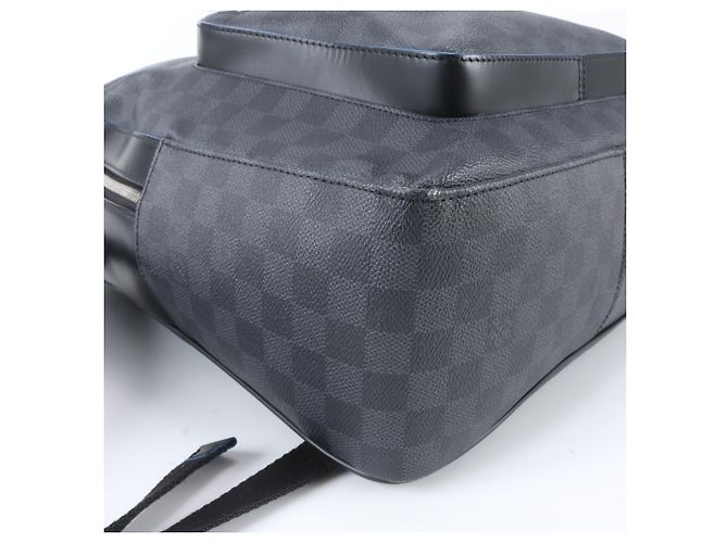 Louis Vuitton Damier Graphite Josh Leather Backpack Black Damier ebene - view 6