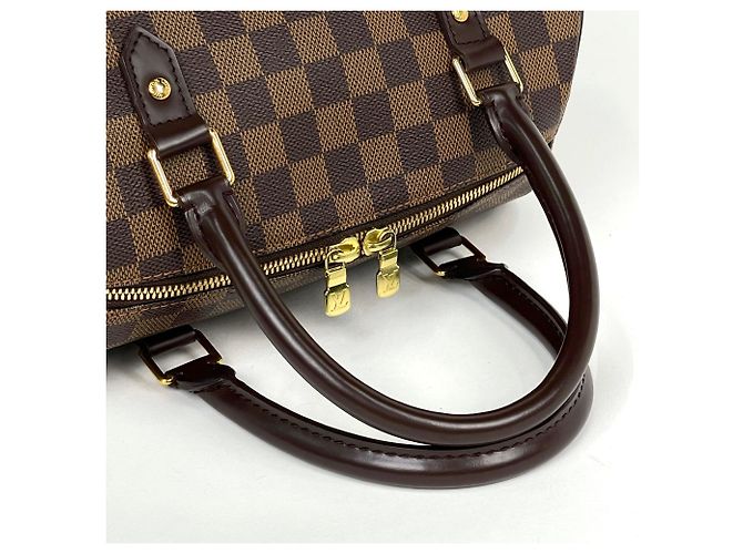 Bolso de mano Louis Vuitton Rivera MM Castaño Damier ebene - vista 4