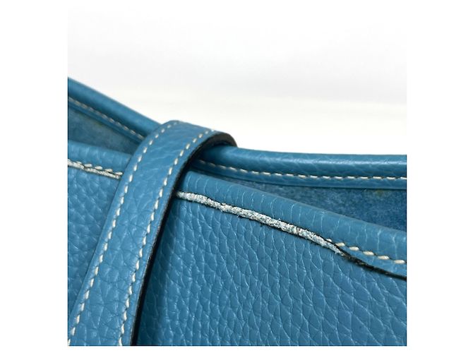 Hermès Borsa a tracolla Hermes Evelyne 2 PM Blu - vista 5