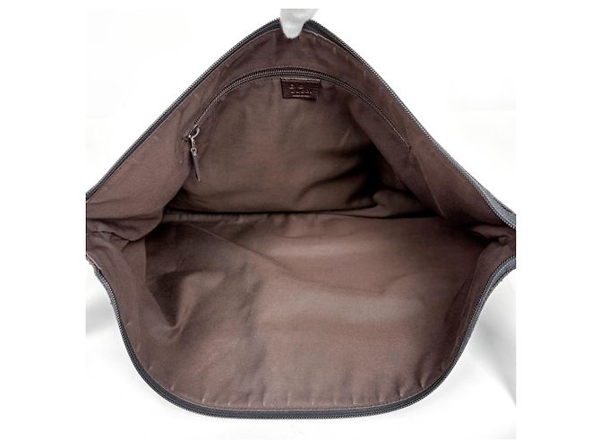 Borsa a tracolla Gucci da donna in tela GG Marrone - vista 8