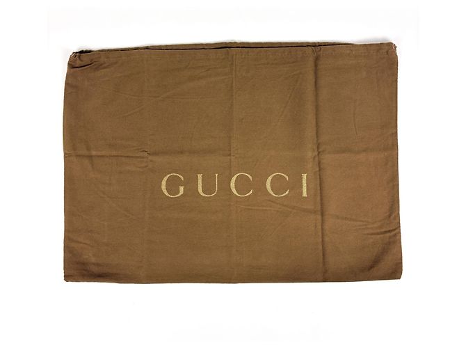Borsa a tracolla Gucci da donna in tela GG Marrone - vista 9