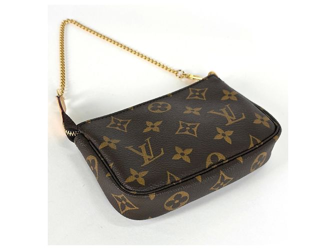 Louis Vuitton Mini Pochette Accessoires Marrone - vista 2