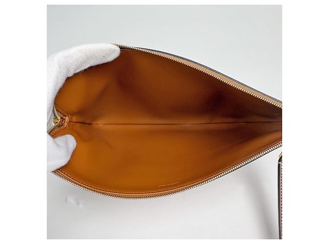 Céline Clutch Celine Second Bag Triomphe Castaño - vista 5