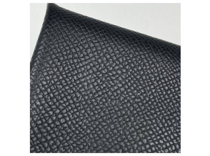 Hermès Tarjetero Hermes Calvi Negro - vista 4