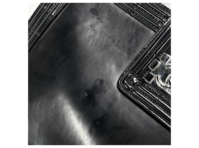 Borsa a tracolla 2-Way Chanel Boy Nero - vista 4