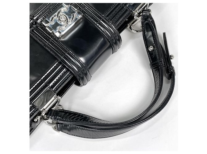 Borsa a tracolla 2-Way Chanel Boy Nero - vista 7