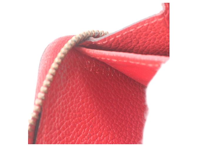 Louis Vuitton Monogram Empreinte Zippy Wallet Rot - Ansicht 10