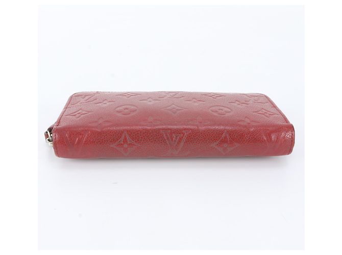 Louis Vuitton Monogram Empreinte Zippy Wallet Rot - Ansicht 5