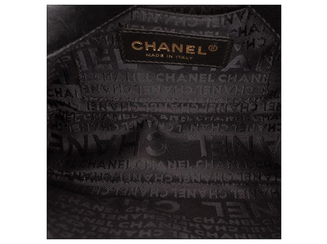 Chanel Black Mini Square Chocolate Bar Lambskin Single Flap Nero - vista 4