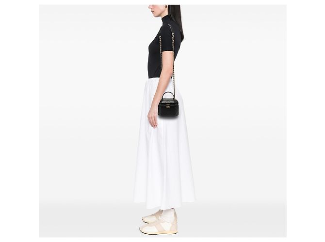 Custodia Vendome Chanel in pelle d'agnello matelassé nera Nero - vista 6