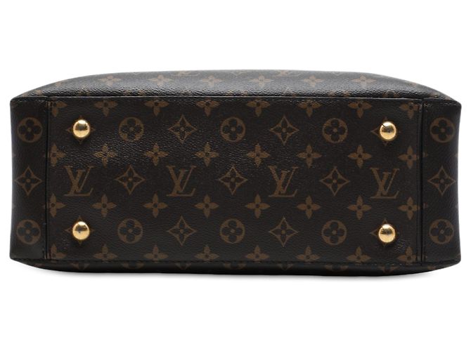 Borsa Tote Louis Vuitton Brown Monogram Flower Marrone - vista 3