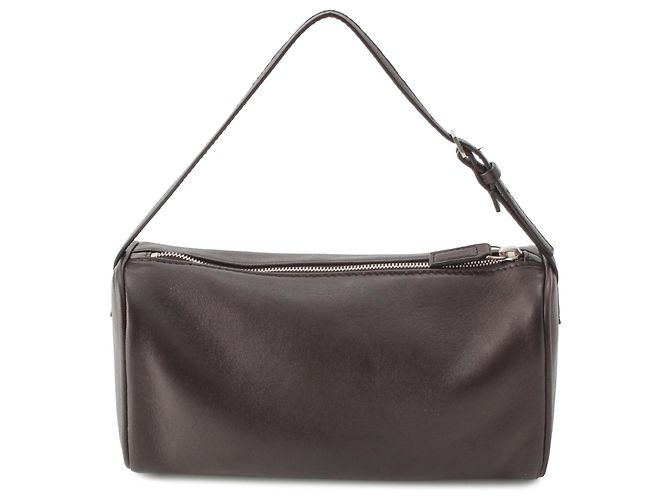 Borsa The Row Brown Nappa 90s Marrone Marrone scuro - vista 2