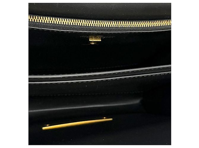 Salvatore Ferragamo Bolsa Tiracolo Ferragamo Gancini Joanne em couro preto - vista 4
