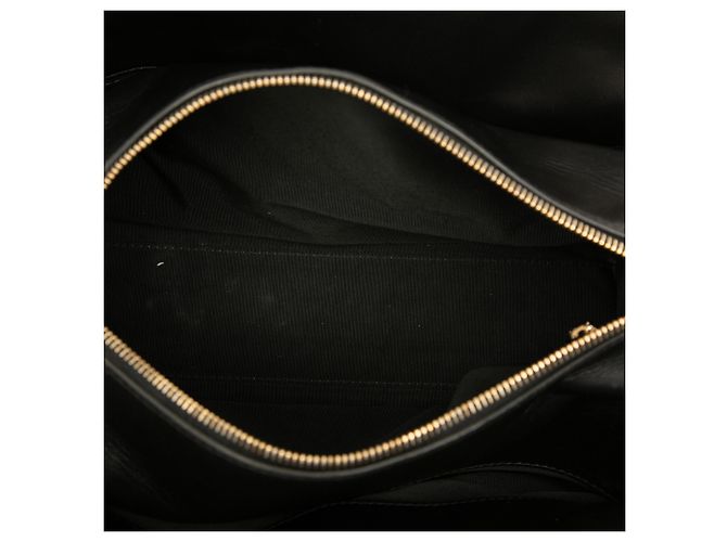 Borsa a tracolla Chanel Barrel Chocolate Bar in pelle d'agnello nera Nero - vista 4