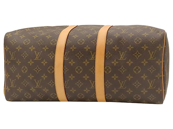 Louis Vuitton Brown Monogram Keepall 45 Marrone - vista 4