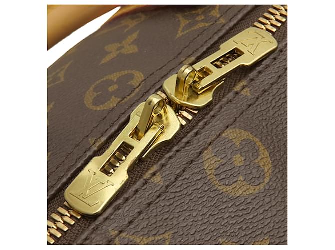 Louis Vuitton Brown Monogram Keepall 45 Marrone - vista 8