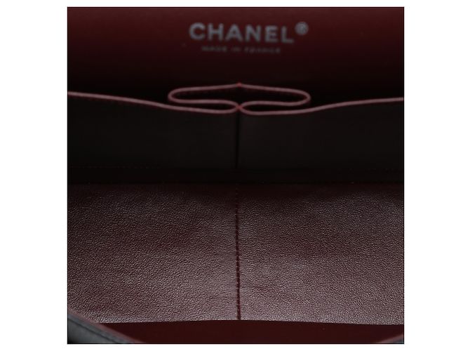 Chanel Black Jumbo Classic Caviar Double Flap Nero - vista 4